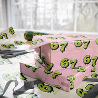 Six Seven Meme Tennis Lover Wrapping Paper Roll Gen Alpha Slang Gift - Wonder Print Shop