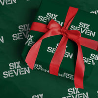Six Seven Meme Vintage 67 Gen Alpha Meme Wrapping Paper Roll - Wonder Print Shop