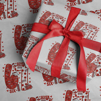 Six Seven Tennis Meme Wrapping Paper Roll Funny Gen Alpha Valentine - Wonder Print Shop