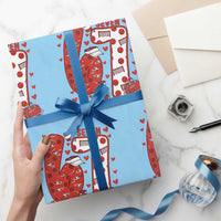 Six Seven Tennis Meme Wrapping Paper Roll Funny Gen Alpha Valentine - Wonder Print Shop