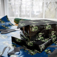Skeleton St Patricks Day Drinking Wrapping Paper Roll Irish Party Gift
