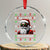 Skibidi Rizzmas Xmas Crystal Glass Ornament Rizz Santa Claus Funny Christmas Gen Alpha - Wonder Print Shop
