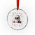 Skibidi Rizzmas Xmas Crystal Glass Ornament Rizz Santa Claus Funny Christmas Gen Alpha - Wonder Print Shop