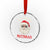 Skibidi Rizzmas Xmas Crystal Glass Ornament Rizz Santa Claus Retro Funny Xmas Gen Alpha Kid - Wonder Print Shop