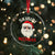 Skibidi Rizzmas Xmas Crystal Glass Ornament Rizz Santa Claus Retro Funny Xmas Gen Alpha Kid - Wonder Print Shop