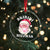 Skibidi Rizzmas Xmas Crystal Glass Ornament Rizz Santa Pink Bubble Gum Funny Xmas Gen Alpha Girl Kids - Wonder Print Shop