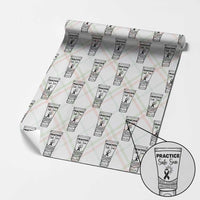 Skin Cancer Prevention Wrapping Paper Roll Practice Safe Sun Awareness Gift
