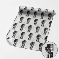 Skin Cancer Warrior Boxing Gift Wrapping Paper Roll His Fight My Fight