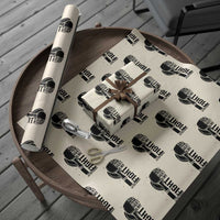 Skin Cancer Warrior Boxing Gift Wrapping Paper Roll His Fight My Fight