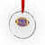Skol Football Crystal Glass Ornament Retro Nordic Scandinavian Warrior Vikings Axe TS10
