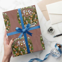 Sloth World 11 Survivors Wildlife Awareness Wrapping Paper Roll Florida Animal Rights Protest and Support