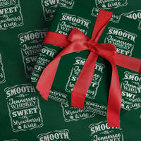 Smooth As Tennessee Whiskey Wrapping Paper Roll Sweet As Strawberry Wine Country Love