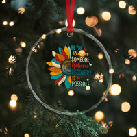 Sober Recover Crystal Glass Ornament Be The Reason Someone Believes Recovery Is Possible