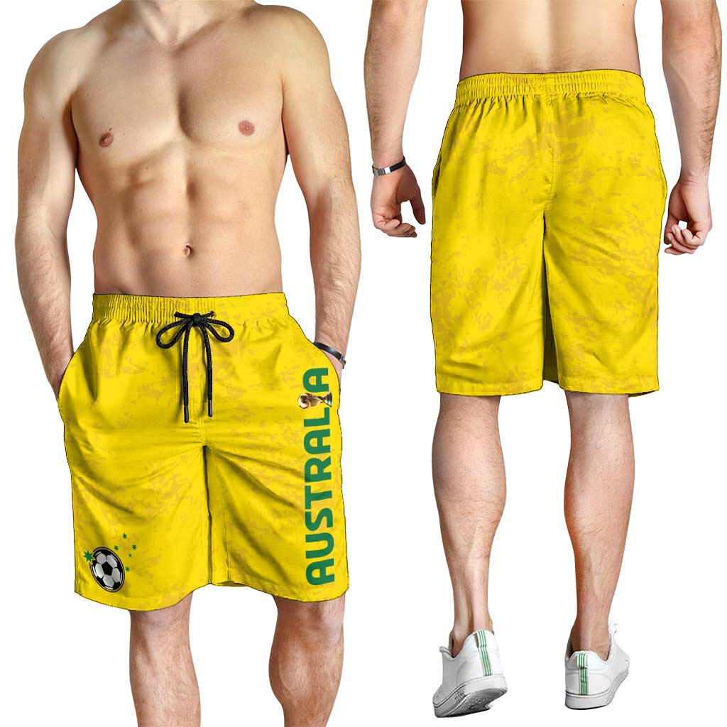 Soccer 2026 Australia Shorts for Men Socceroos Go Glory