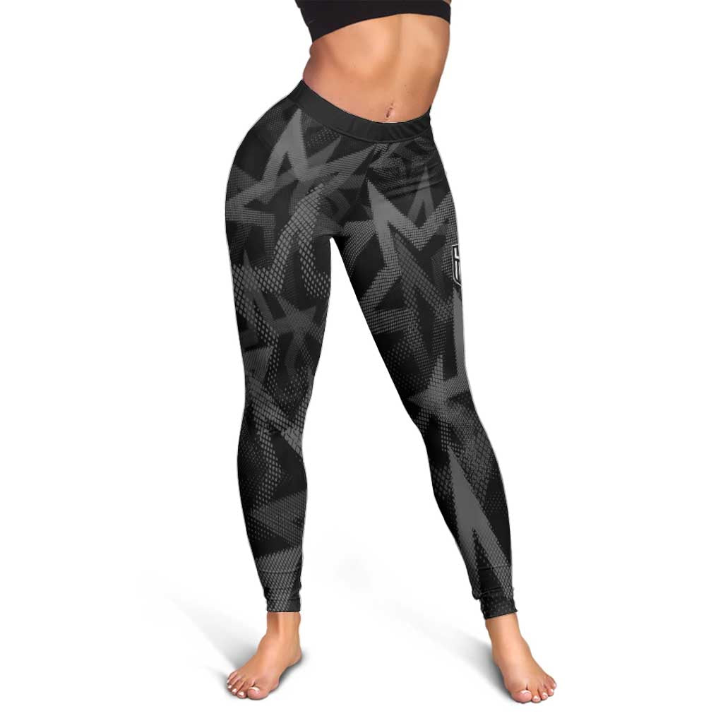 Soccer 2026 USA Leggings Black Stars Version