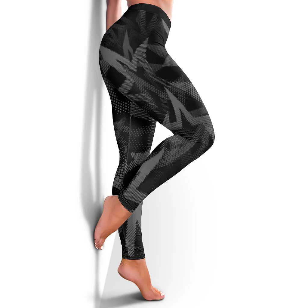 Soccer 2026 USA Leggings Black Stars Version
