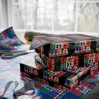Soccer Lover Wrapping Paper Roll Canada Mexico USA Pride Football Futbol 2026