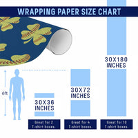 Softball St Patricks Day Irish Clover Sport Wrapping Paper Roll