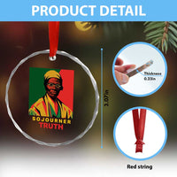 Sojourner Truth Crystal Glass Ornament Black History Month
