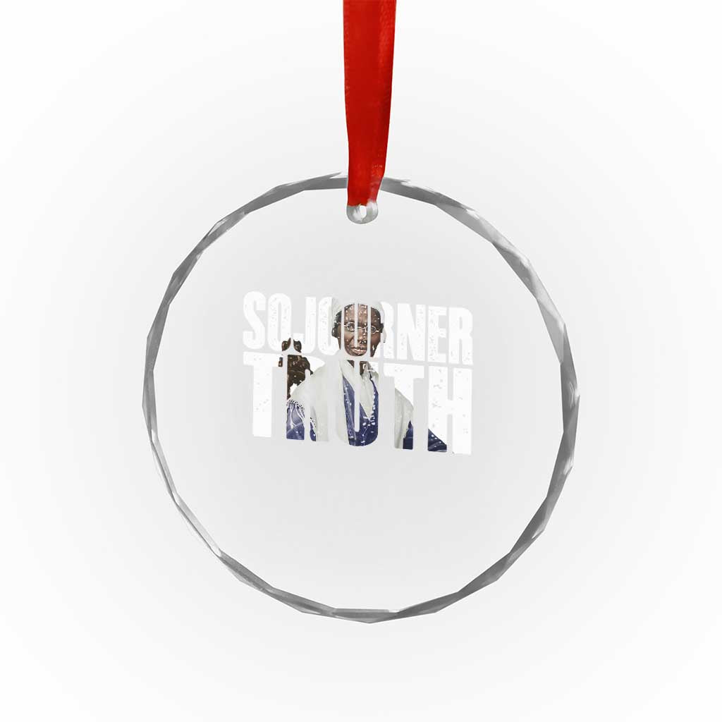 Sojourner Truth Quote Crystal Glass Ornament African American Historical Hero