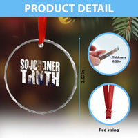 Sojourner Truth Quote Crystal Glass Ornament African American Historical Hero