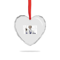 Sojourner Truth Quote Heart Crystal Glass Ornament African American Historical Hero