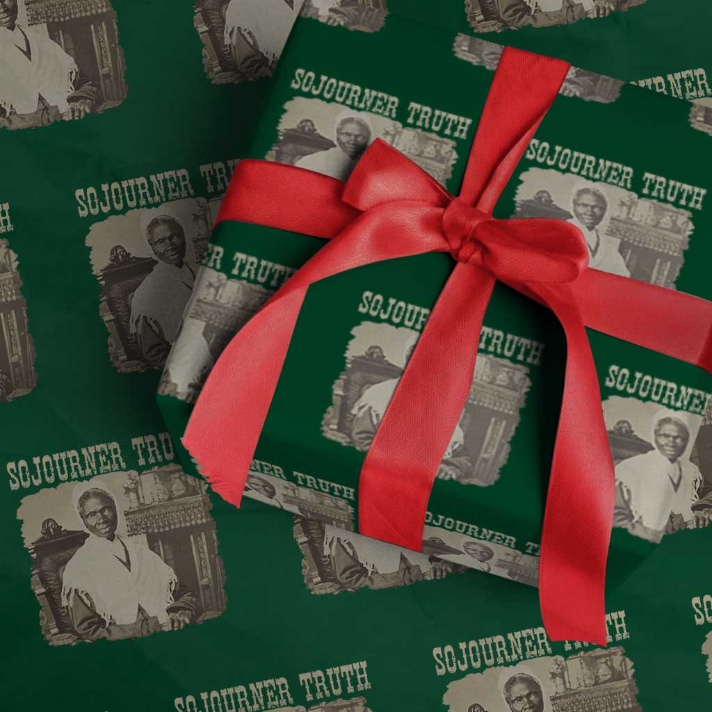 Sojourner Truth Wrapping Paper Roll African American Historical Hero