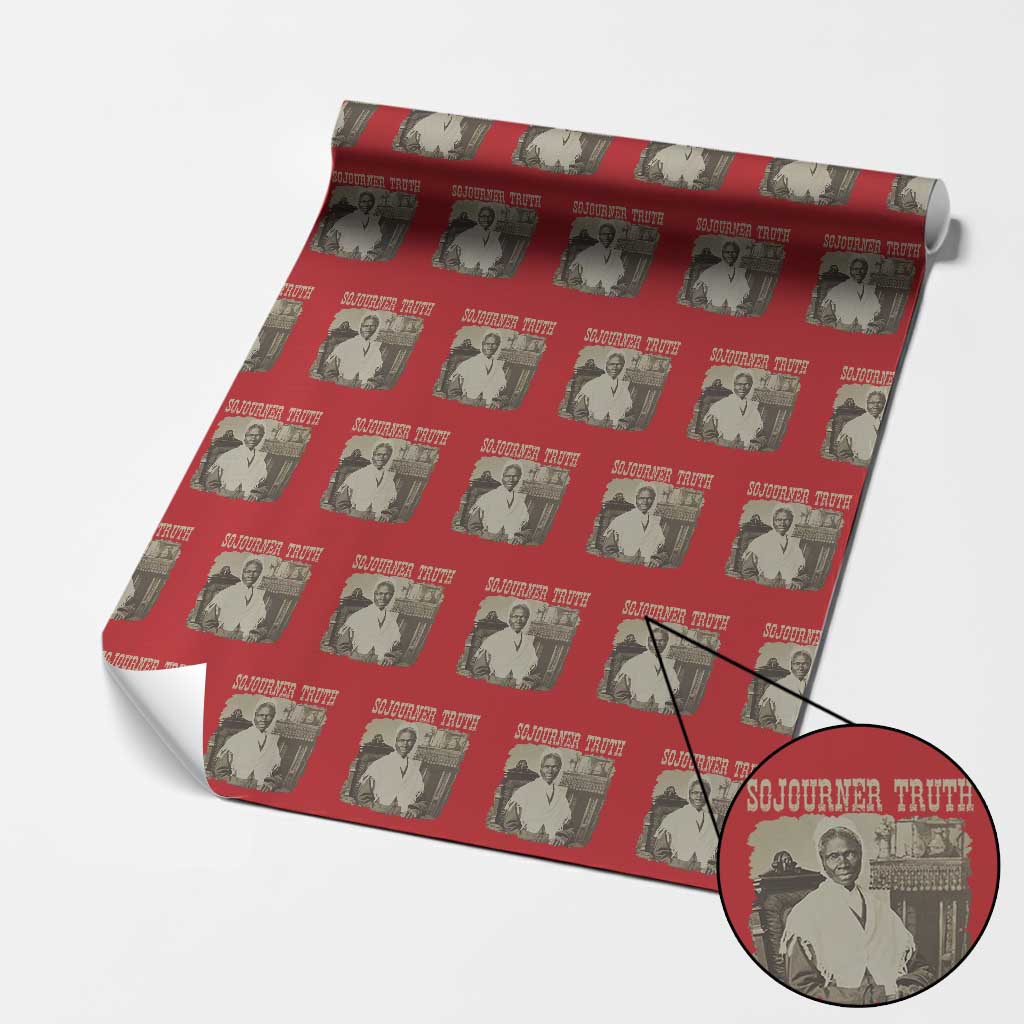 Sojourner Truth Wrapping Paper Roll African American Historical Hero