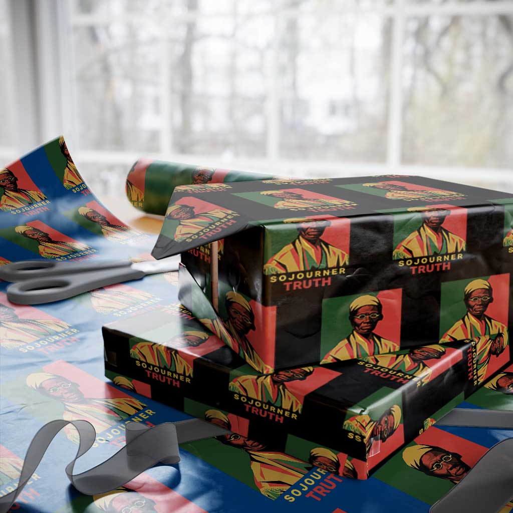 Sojourner Truth Wrapping Paper Roll Black History Month
