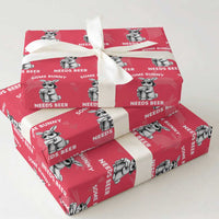 Some Bunny Needs Beer Funny Easter Drinking Humor Wrapping Paper Roll Cool Rabbit with Sunglasses Graphic Gift