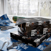 Sorry Cant 99 Nights Bye In The Forest Wrapping Paper Roll Funny Gamer Gift - Wonder Print Shop