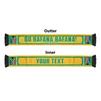 South Africa 2026 Soccer Personalized Soccer Scarf Go Bafana Bafana