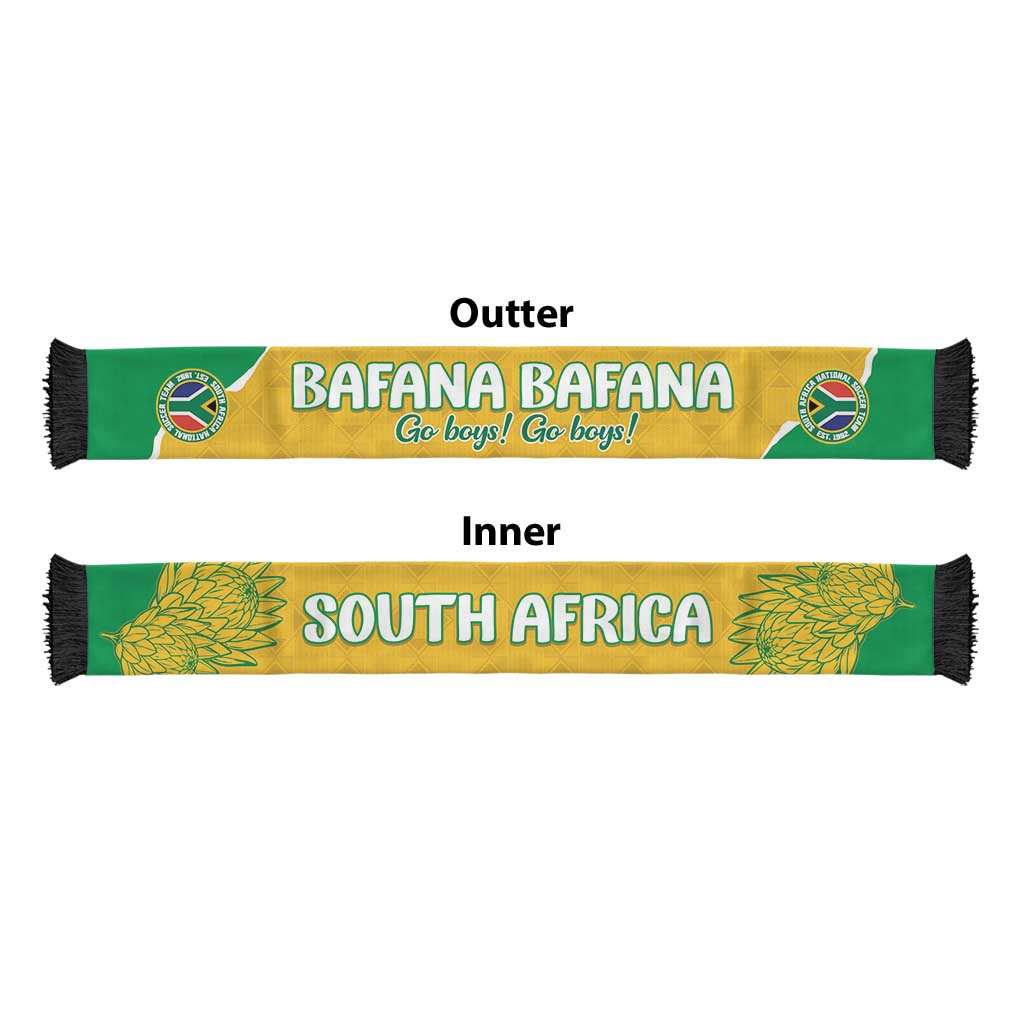 South Africa 2026 Soccer Soccer Scarf Bafana Bafana Go Boys