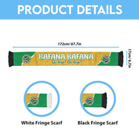 South Africa 2026 Soccer Soccer Scarf Bafana Bafana Go Boys