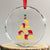South Africa Elephant Xmas Tree Crystal Glass Ornament Safari Animals Xmas - Wonder Print Shop