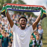 South Africa Football 2026 Soccer Scarf Flag Style