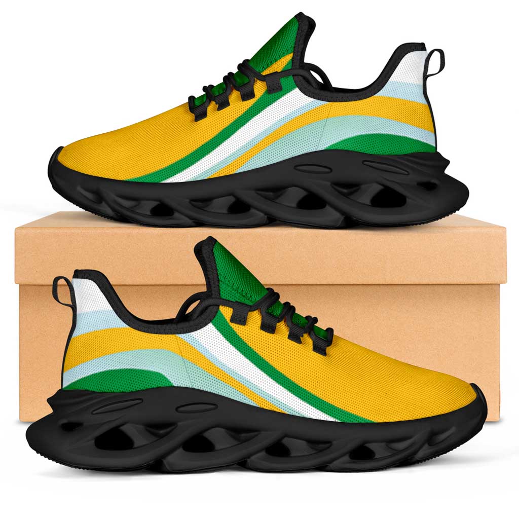 South Africa Football Clunky Sneakers Curve Style