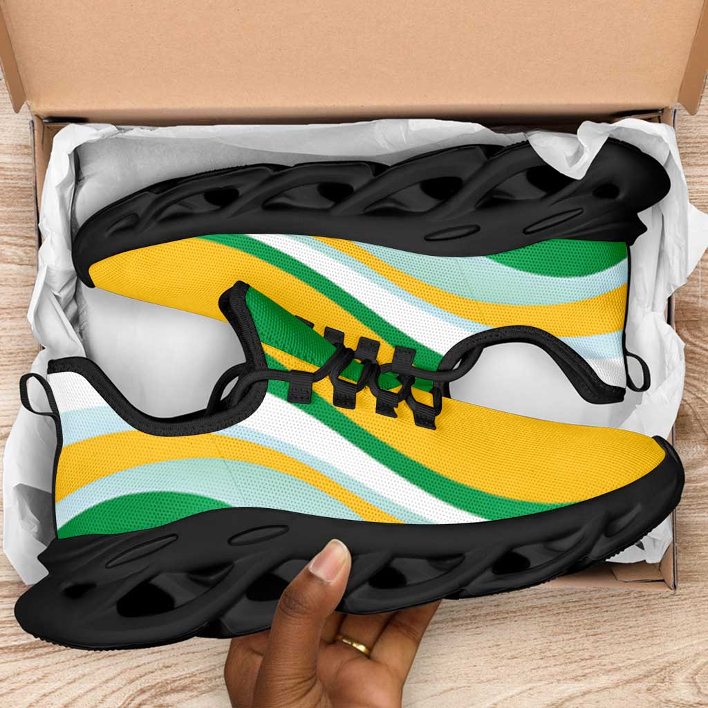 South Africa Football Clunky Sneakers Curve Style