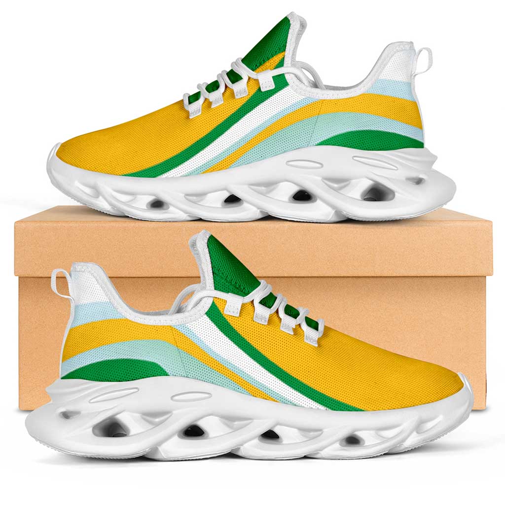 South Africa Football Clunky Sneakers Curve Style