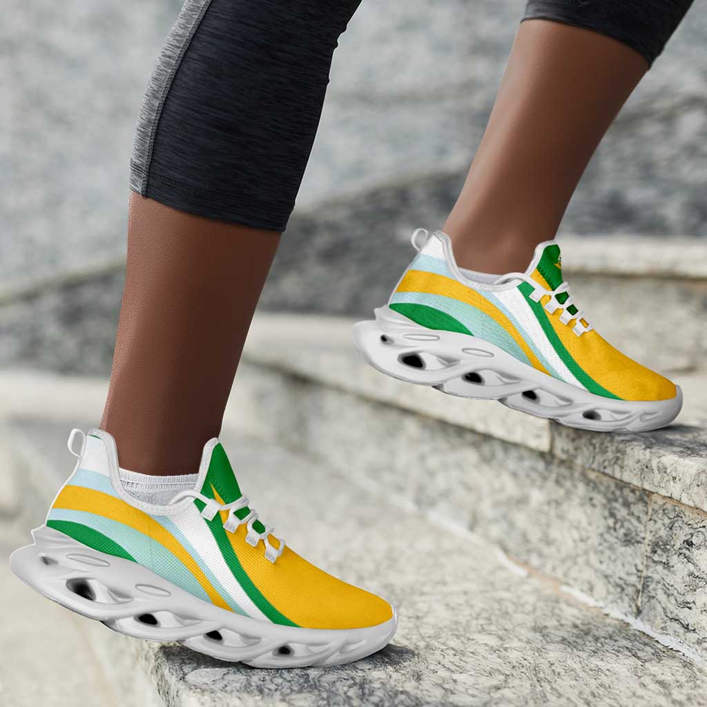 South Africa Football Clunky Sneakers Curve Style