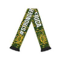 South Africa Indebe Yomhlaba Soccer Scarf Ndebele Art Gold Edition