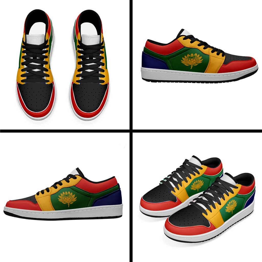 South Africa Low Sneakers Classic National Flag Style - Wonder Print Shop