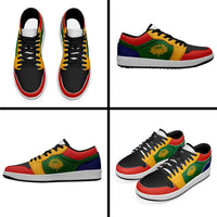 South Africa Low Sneakers Classic National Flag Style - Wonder Print Shop