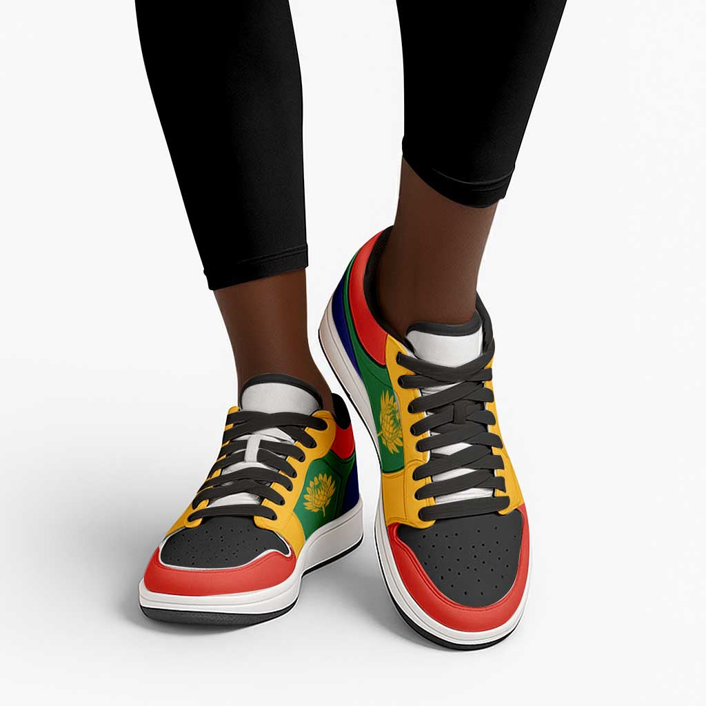 South Africa Low Sneakers Classic National Flag Style - Wonder Print Shop