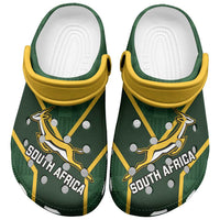 South Africa Rugby Clogs Shoes Go Champions Springboks Kente Pattern