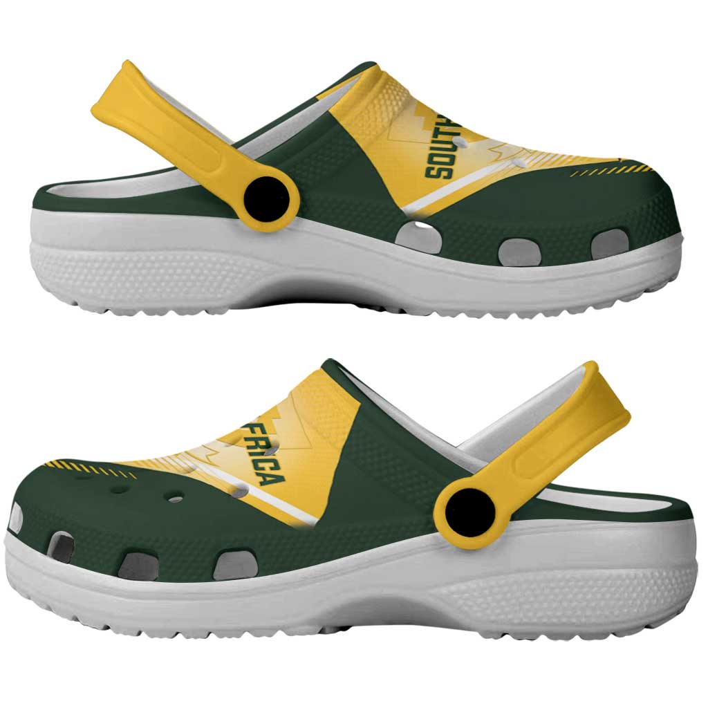 South Africa Rugby Clogs Shoes Springboks Mascot Sporty Style