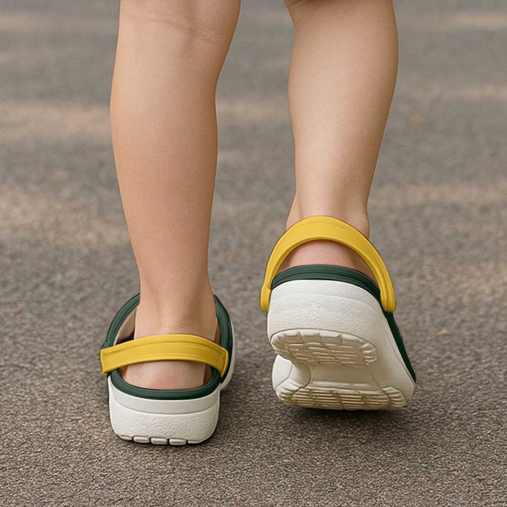 South Africa Rugby Clogs Shoes Springboks Mascot Sporty Style