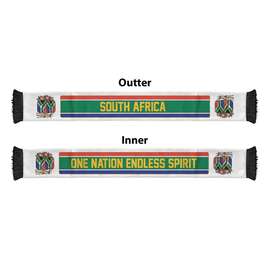 South Africa World Football 2026 Soccer Scarf One Nation Endless Spirit