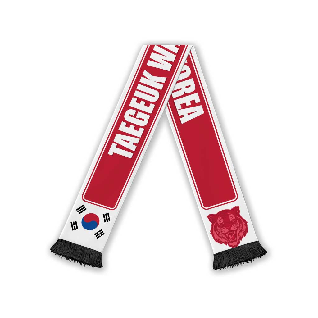 South Korea 2026 Football Soccer Scarf Go Taegeuk Warriors