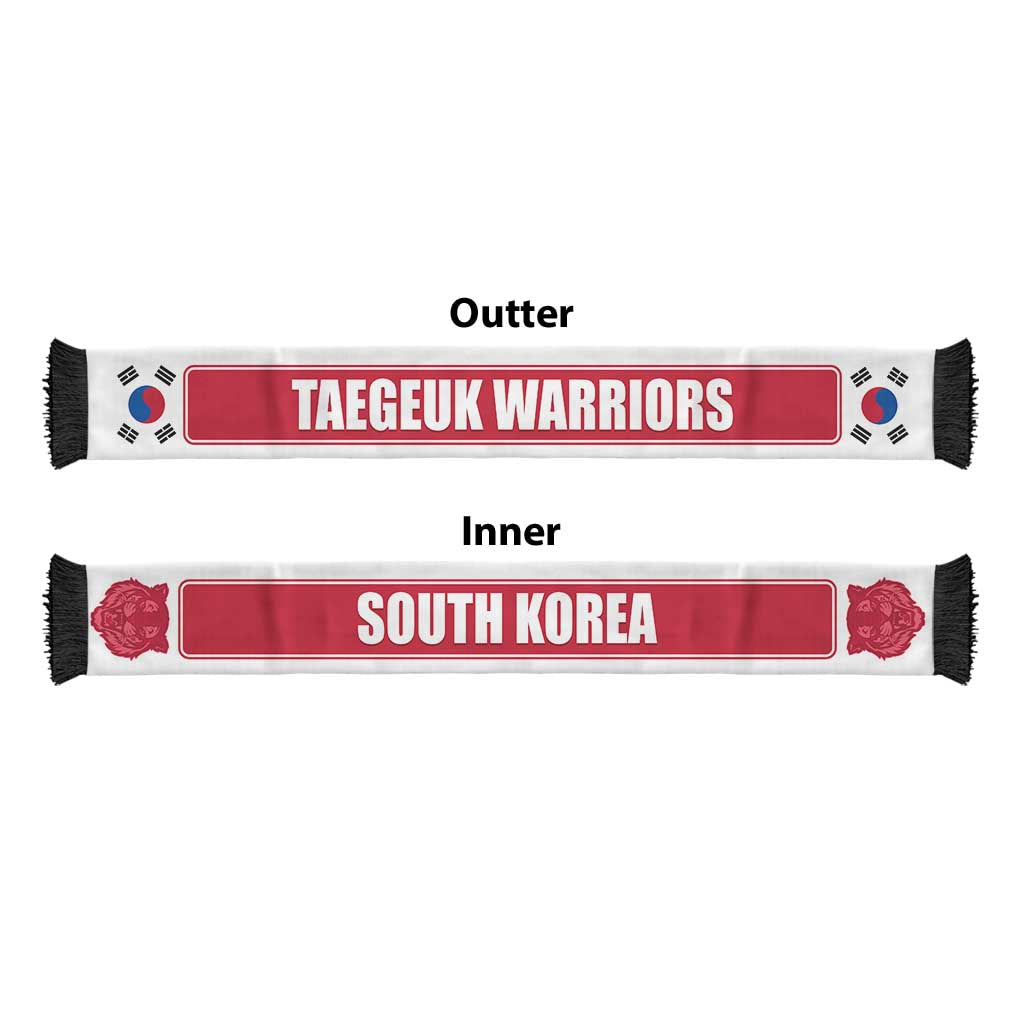 South Korea 2026 Football Soccer Scarf Go Taegeuk Warriors